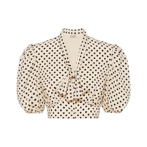 MIU MIU SS22 Shirt Women's Ivory