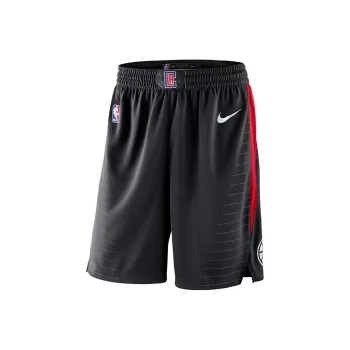 Nike Statement Swingman Basketball Shorts Los Angeles Clippers Men's Black