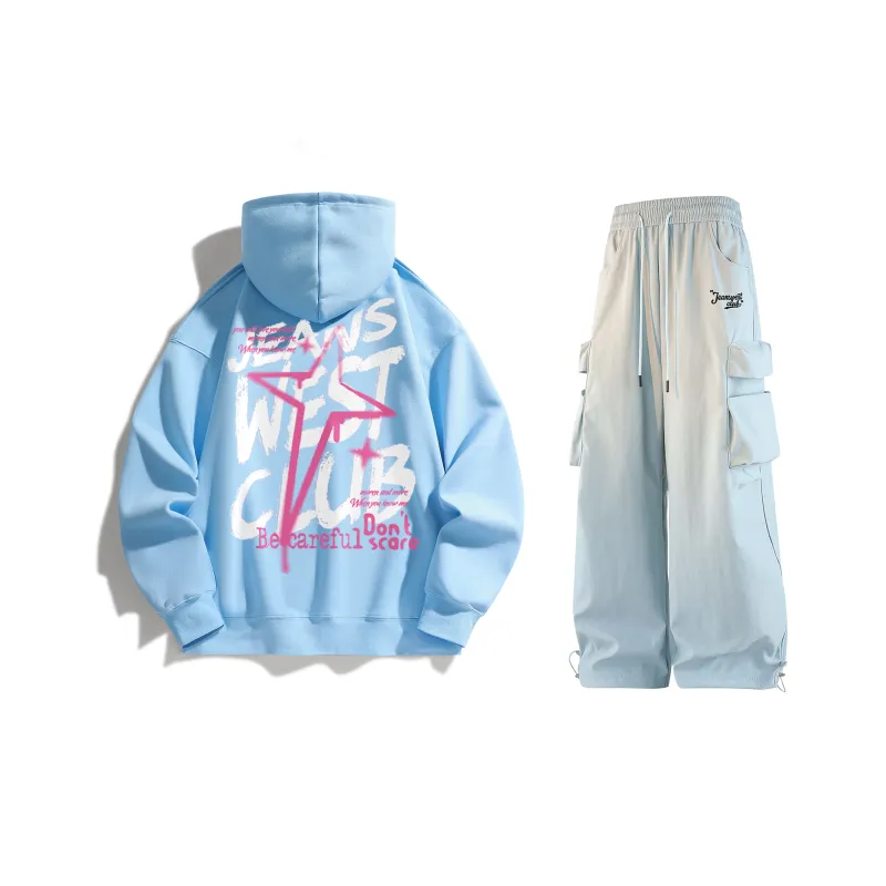 JEANSWEST CLUB Sweatshirt Set Unisex-18