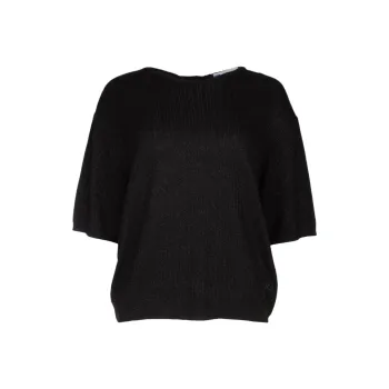 JACOB COHEN Twisted Ribbed knit T shirt