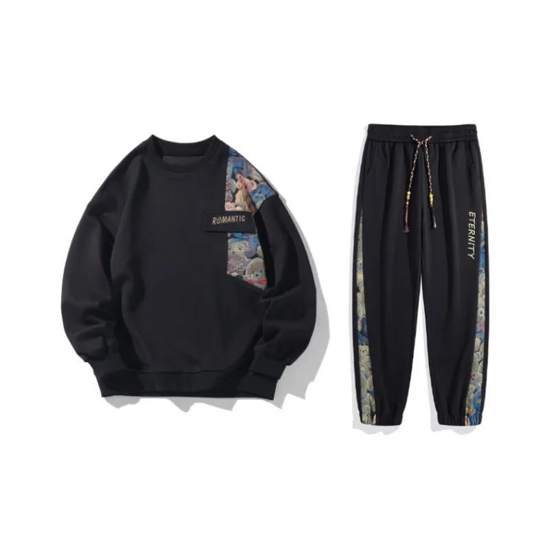 GOOSELIAR Sweatshirt Set Unisex-25