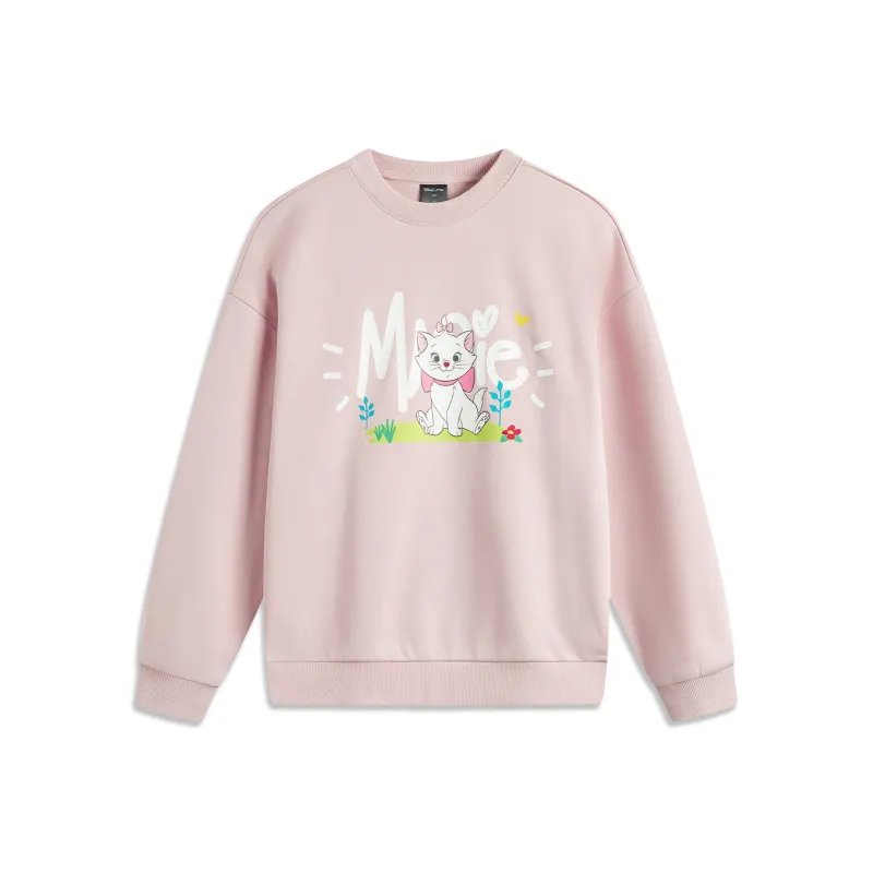 LiNing Sweatshirt Women's Light Blush Pink-0