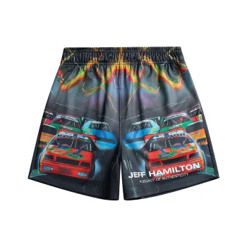 JEFF HAMILTON Casual Shorts Unisex Multicolor