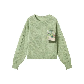 DIALOGUE Sweaters Women's Light Grass Green