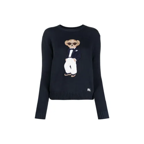 Ralph Lauren Tuxedo Bear Cotton Jumper