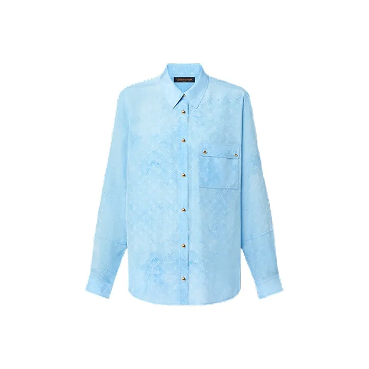 LOUIS VUITTON Monogram Cloud Masculine Shirt-0