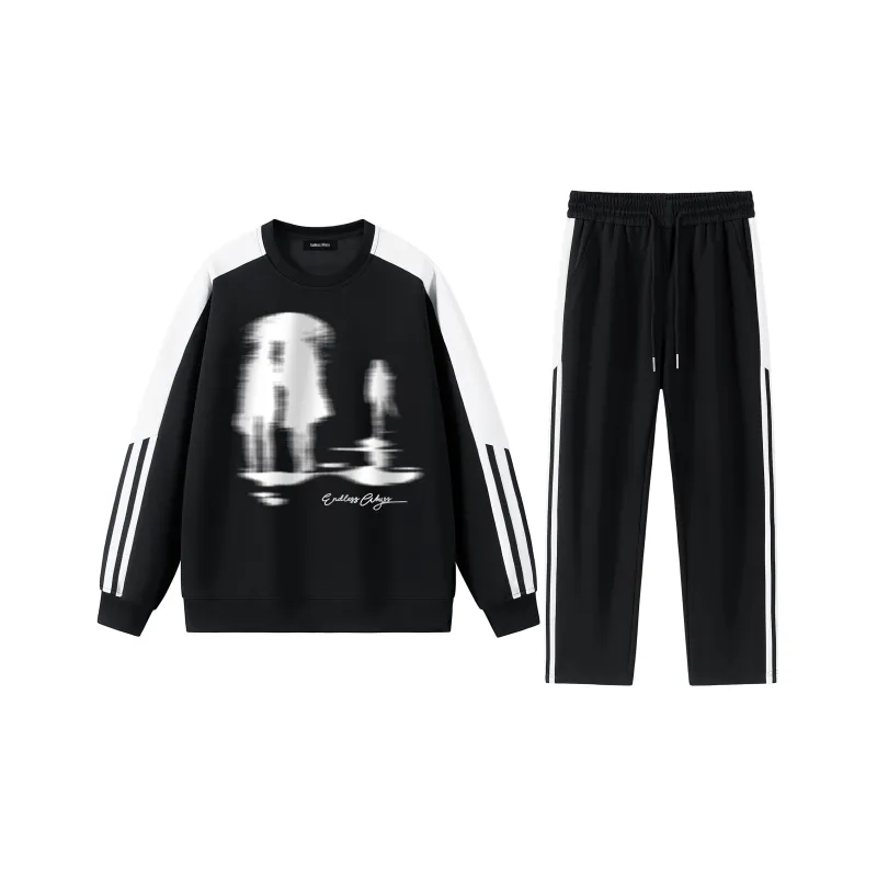 Endless Abyss Sweatshirt Set Unisex-0