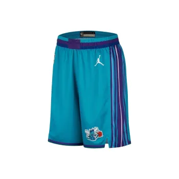 NBA Charlotte Hornets Charlotte Hornets Nike Hardwood Classic Edition Basketball Shorts Unisex Blue