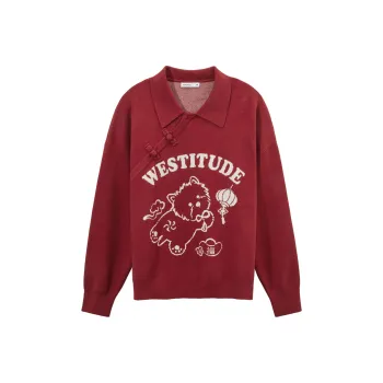 Hotwind Sweaters Women's 05 Red