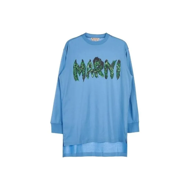 MARNI T-Shirts Women's Blue-0