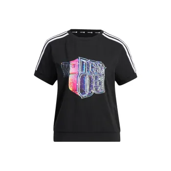 Adidas Regular T Shirt Women's Black