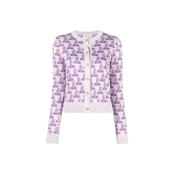 Lanvin FW22 Knitwear Women's Pink Purple