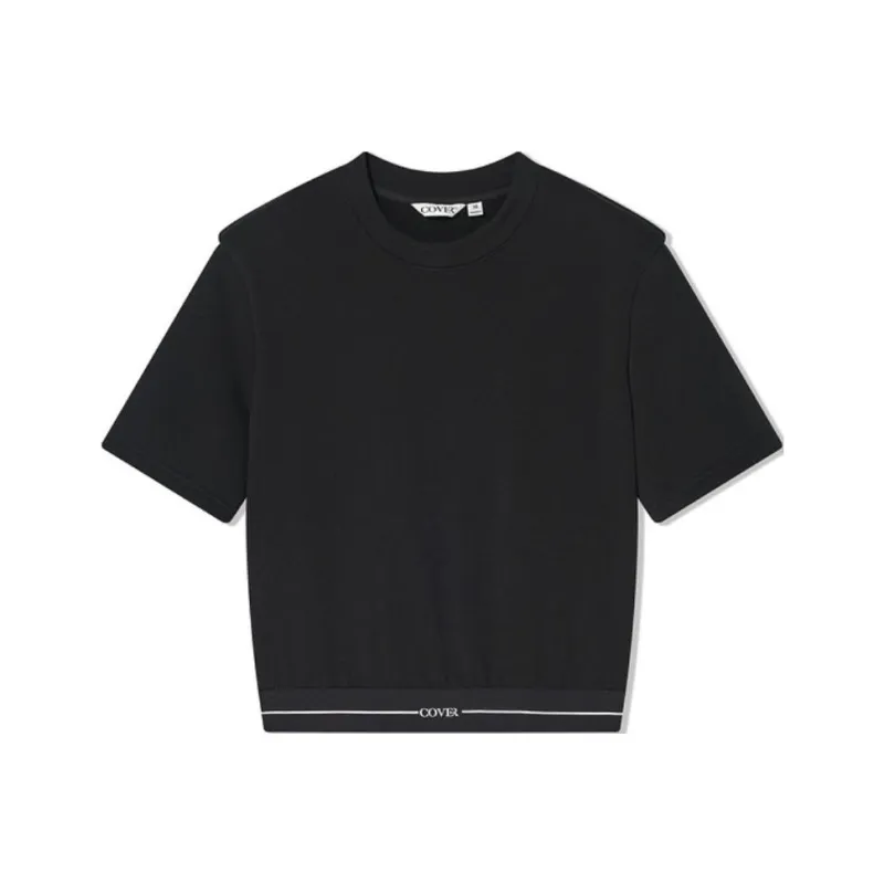 COVERINS T Shirts Women's Black-0