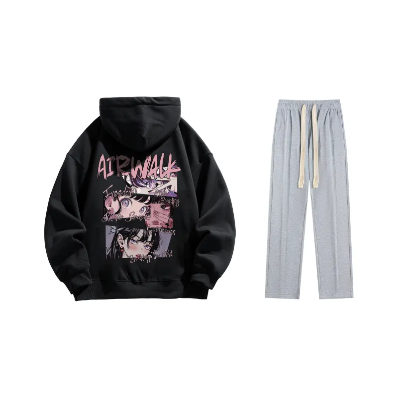 Airwalk Sweatshirt Sets Unisex-49