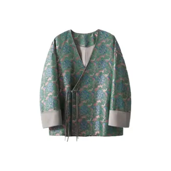 Kele Coco Shirt Women's Green Floral