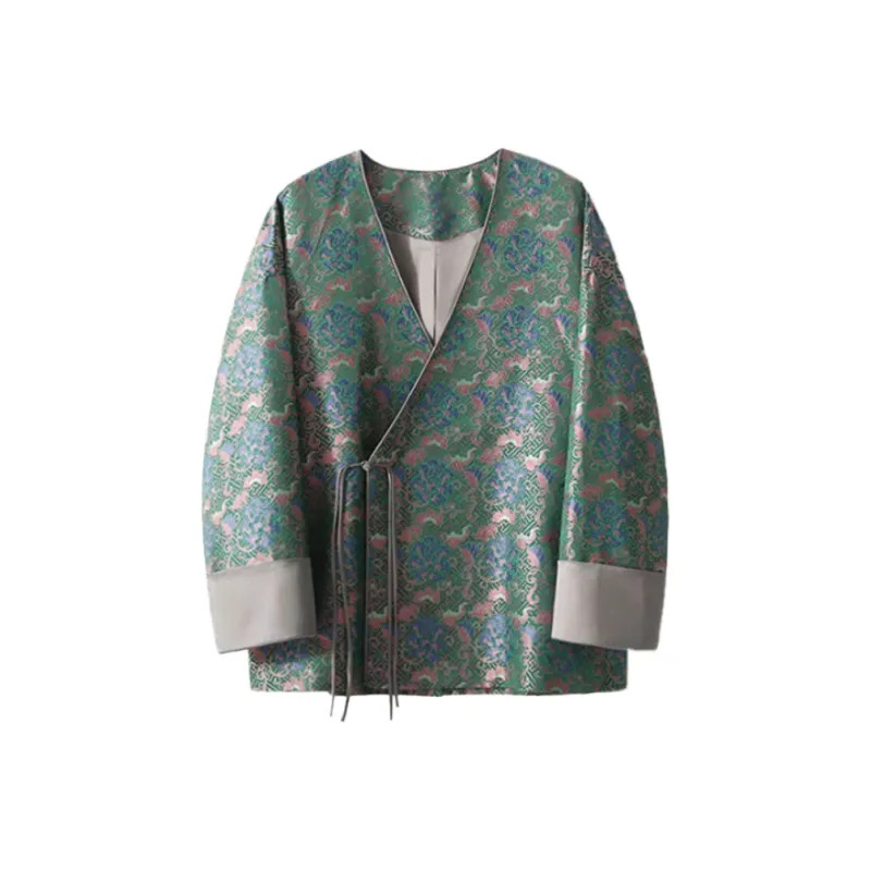 Kele Coco Shirt Women's Green Floral-0