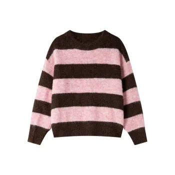 VIMLY Sweater Women's Pink Coffee Color
