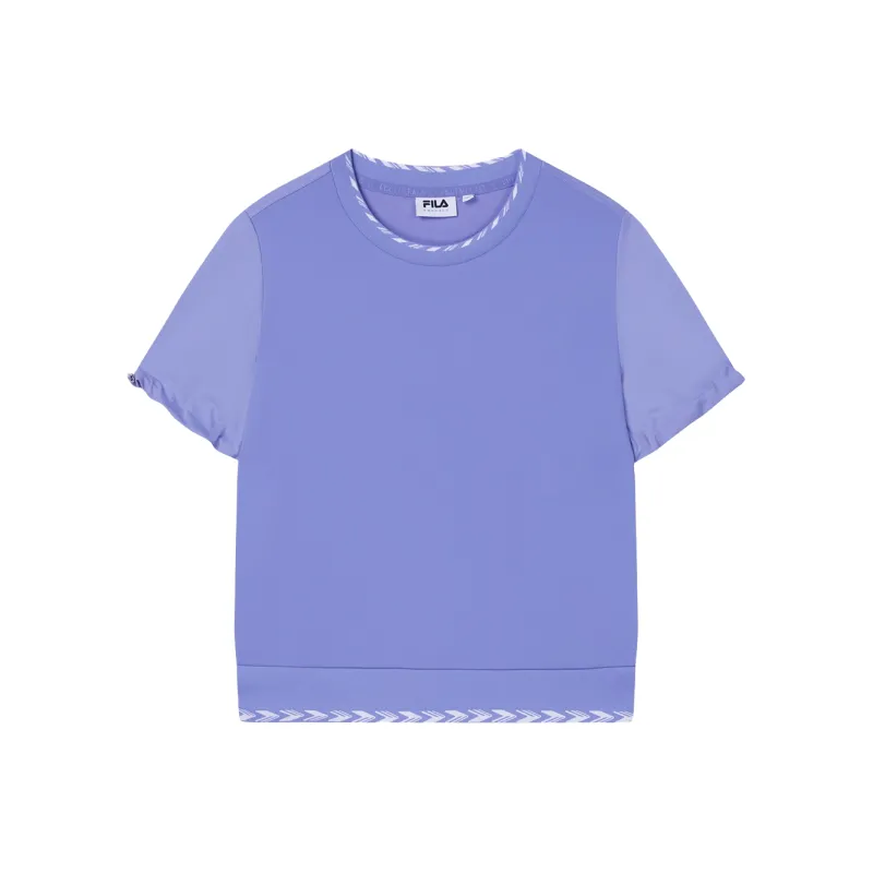 FILA T Shirts Women's Vine Purple-0