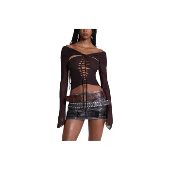 Jaded London T Shirt Women's Brown