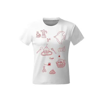 CHUANCHUANYEJIA Set in Sleeve T Shirt Women's