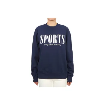 SPORTY & RICH Sweatshirt Women's Marine Blue