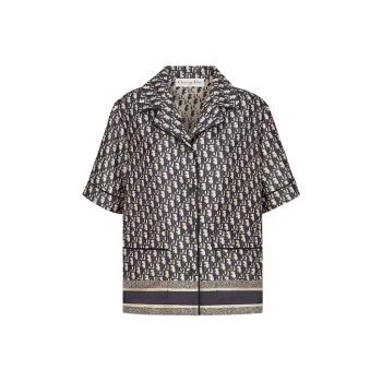 DIOR Quarterly New Products Shirts Women's Navy