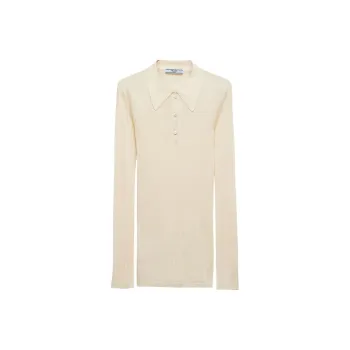 PRADA SS24 Knitwear Women's Beige