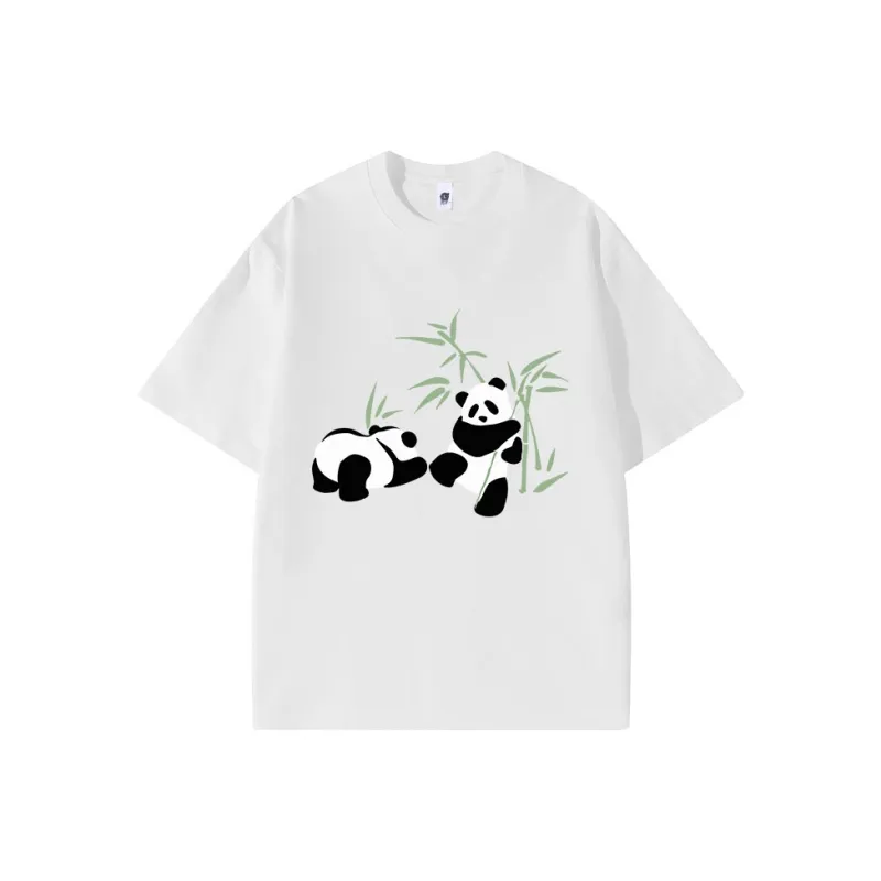 PANDA BASE T Shirts Women's-0