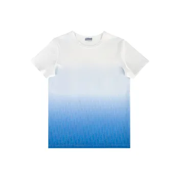 DIOR Degrade Oblique Cotton T Shirt