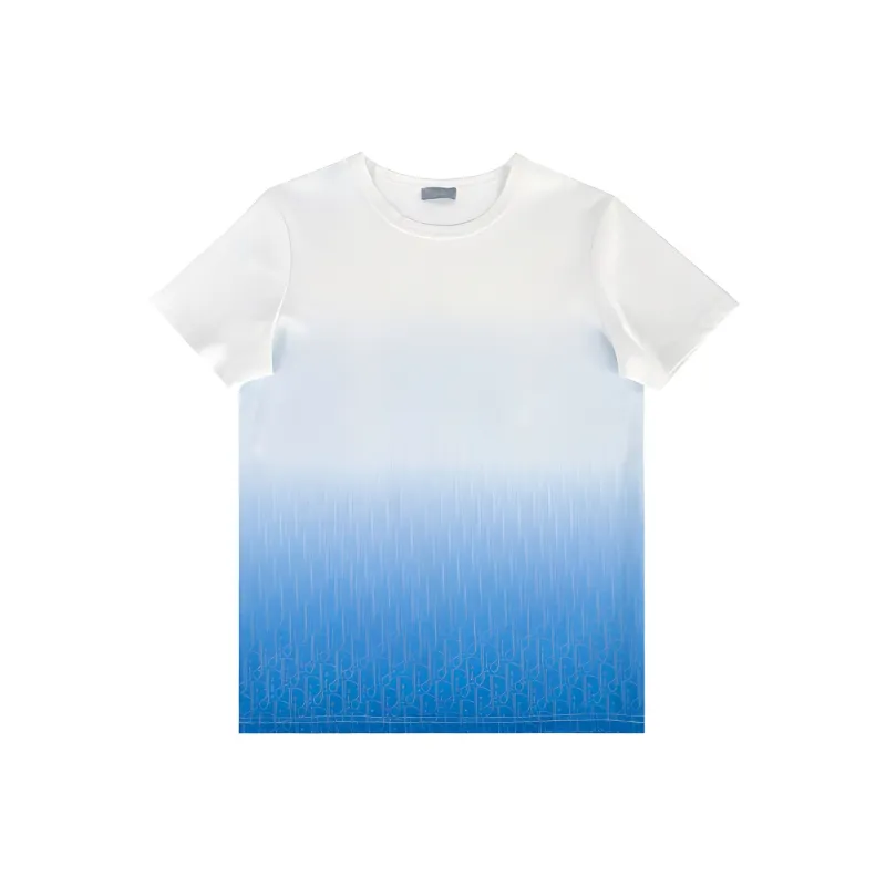 DIOR Degrade Oblique Cotton T Shirt-0