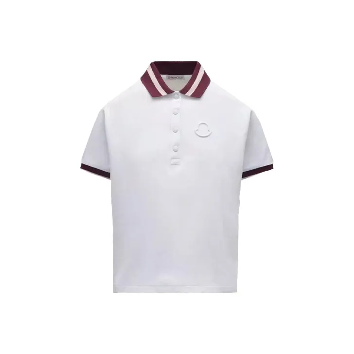 Moncler SS22 Polo Shirts Women's White-0