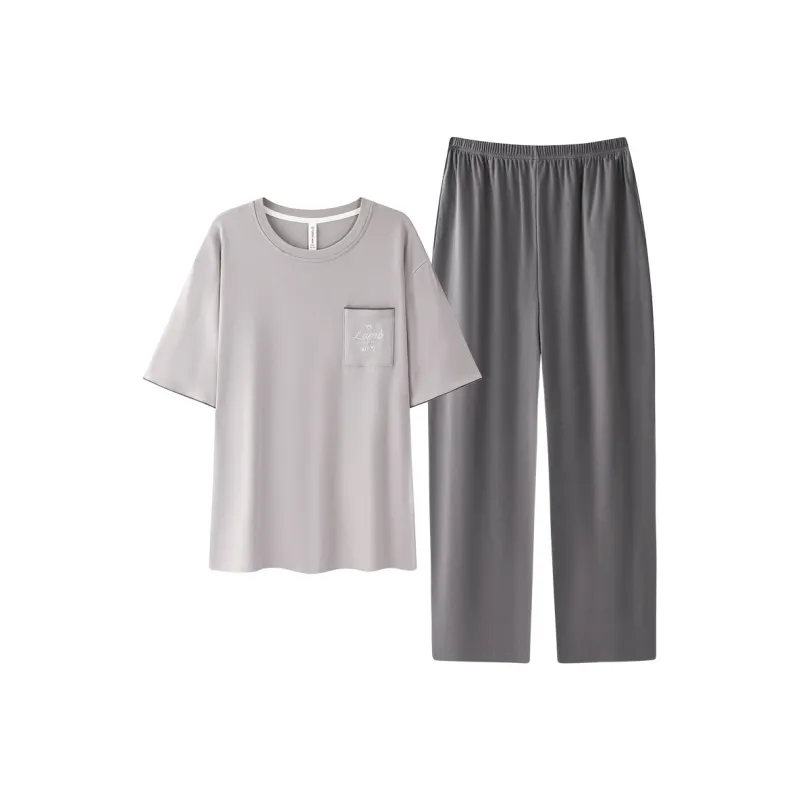 ROMANTIC·SPRING Pajama Set Unisex Image Color-7