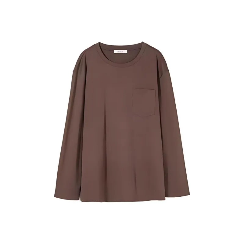 CHUMIAN Drop Shoulder Sleeve T Shirt Women's-3