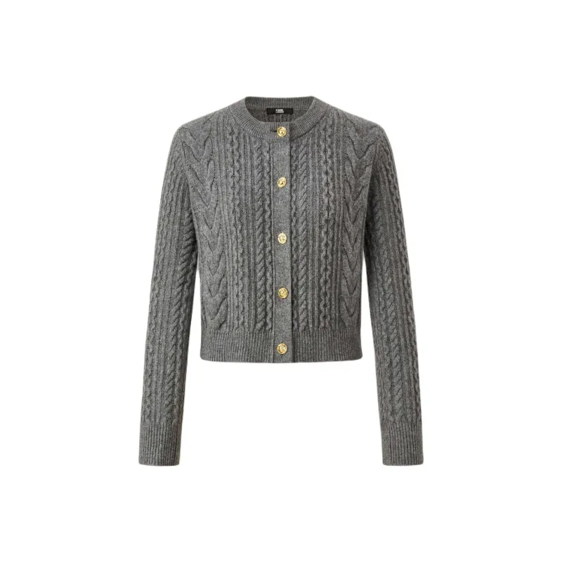 KARL LAGERFELD FW24 Sweater Women's Gray-0
