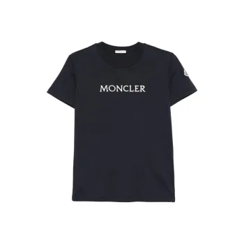 Moncler Logo embroidered T shirt