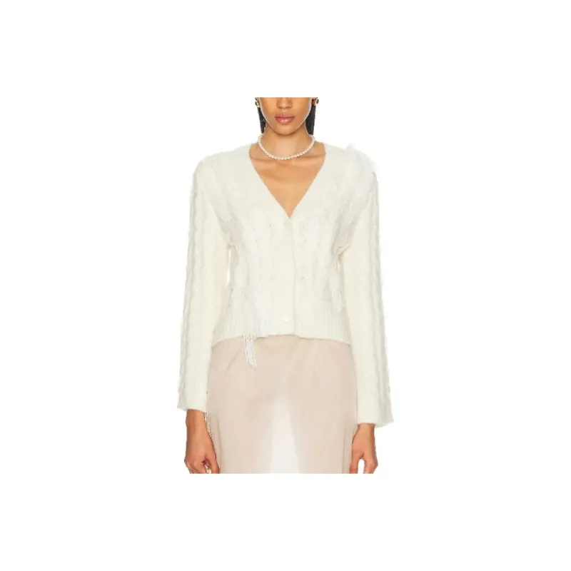 LOVESHACKFANCY Sweater Women's Ivory-0
