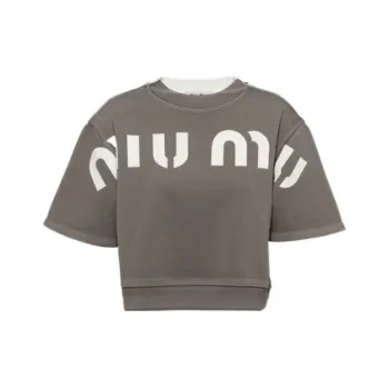 MIU MIU T Shirts Women's Taupe