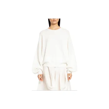 KHAITE Crewneck Drop Shoulder Jumper