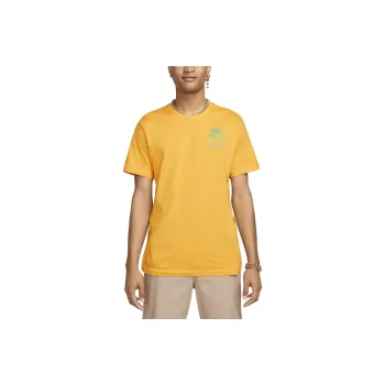 Nike Drop Shoulder Sleeve T Shirt Women's University Gold