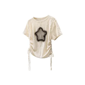 TOUCH T Shirts Women's Apricot