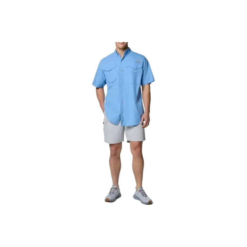 Columbia PFG Bahama Casual Shorts Men's Gray-0