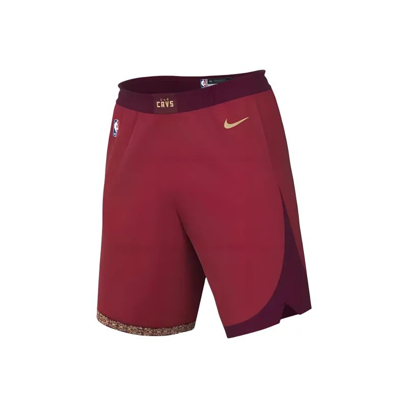 Nike Nba Cleveland Cavaliers City Editon Swingman Shorts-0