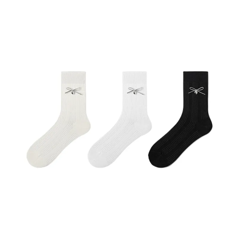 H YXIANG Mid Calf Socks Women's Combo Set-14