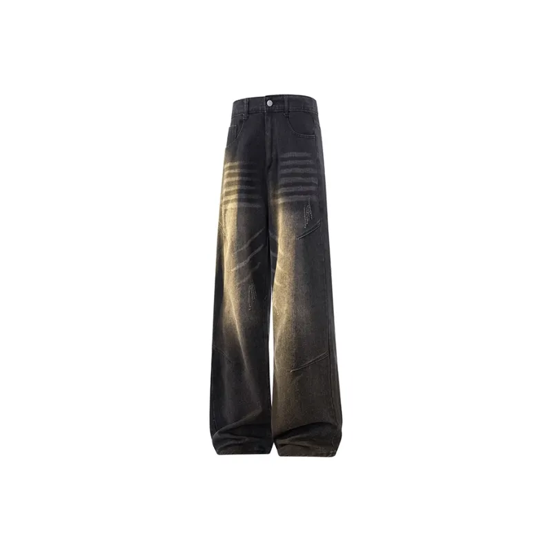 PANDA ADEVIL Jeans Unisex Yellow Mud-7