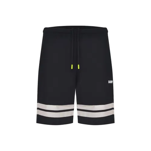 abstract-print two-pocket shorts Grigio