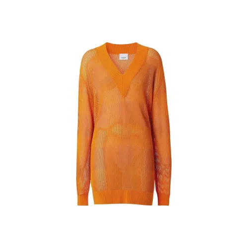Burberry Sweater Women's Dark Orange