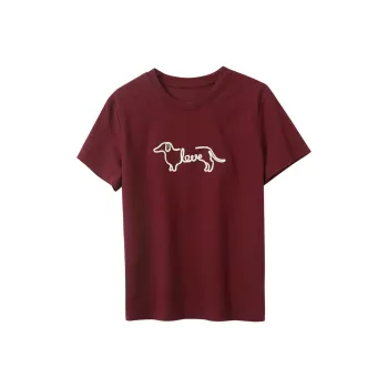 3COLOUR T Shirt Women's Cherry Red