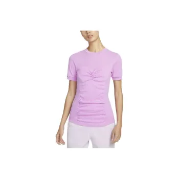 Nike T Shirts Women's Impact Fuchsia