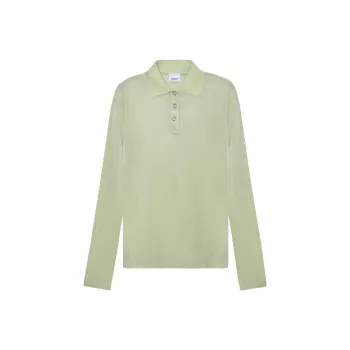 Burberry Polo Shirt Women's Mist Green