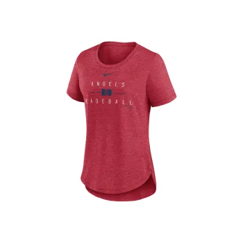 Nike Los Angeles Angels Knockout Team Stack Women's Nike Mlb T Shirt